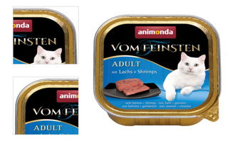 Paštéta ANIMONDA Vom Feinsten losos + krevety 100g 4