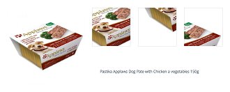 Pastika Applaws Dog Pate with Chicken a vegetables 150g 1