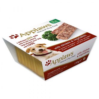 Pastika Applaws Dog Pate with Chicken a vegetables 150g 2
