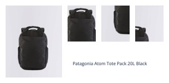 Patagonia Atom Tote Pack 20L Black 1