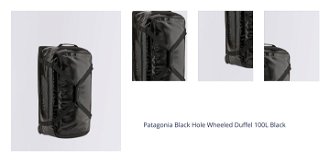 Patagonia Black Hole Wheeled Duffel 100L Black 1