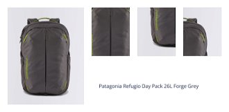 Patagonia Refugio Day Pack 26L Forge Grey 1