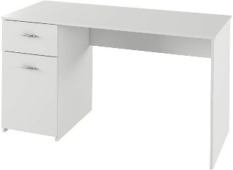 PC stôl Bany - biela 2