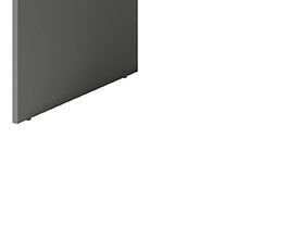 PC stôl Bili - tmavosivý grafit / biela 8