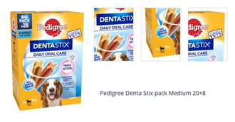 Pedigree Denta Stix pack Medium 20+8 1