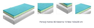 Penový matrac BE Katarina 10 New 160x200 cm 1