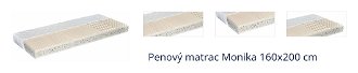 Penový matrac Monika 160x200 cm 1