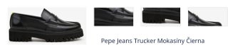 Pepe Jeans Trucker Mokasíny Čierna 1