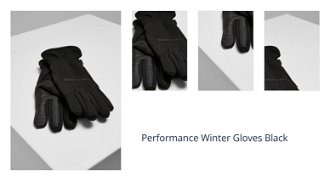 Performance Winter Gloves Black 1