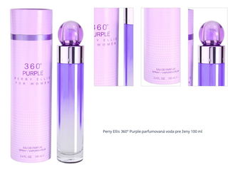 Perry Ellis 360° Purple parfumovaná voda pre ženy 100 ml 1