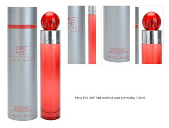 Perry Ellis 360° Red toaletná voda pre mužov 100 ml 1