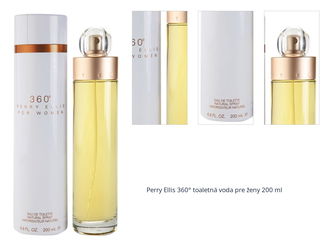 Perry Ellis 360° toaletná voda pre ženy 200 ml 1