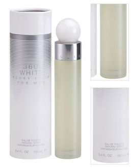 Perry Ellis 360° White toaletná voda pre mužov 100 ml 3