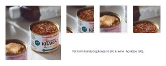 Pet Farm Family Dog konzerva  BIO Kravina - hovädzie 180g 1