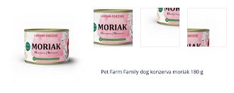 Pet Farm Family dog konzerva moriak 180 g 1