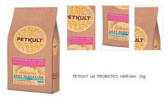 PETKULT  cat  PROBIOTICS  HAIR/skin - 2kg 1