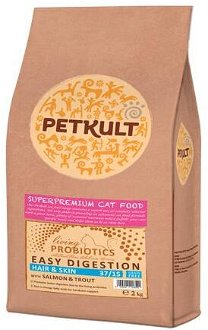 PETKULT  cat  PROBIOTICS  HAIR/skin - 2kg