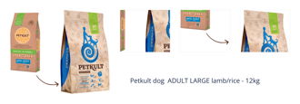 Petkult dog ADULT LARGE lamb/rice - 12kg 1
