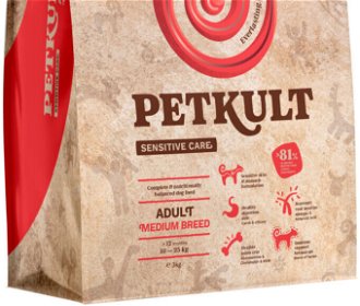 PETKULT dog MEDIUM ADULT lamb/rice - 2kg - náhradní obal 9