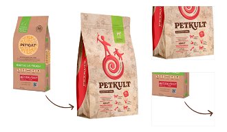 PETKULT dog MEDIUM ADULT lamb/rice - 2kg - náhradní obal 3