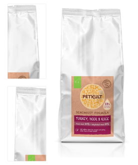 PETKULT dog SEMIMOIST/MINI ADULT turkey - 1,5kg 4