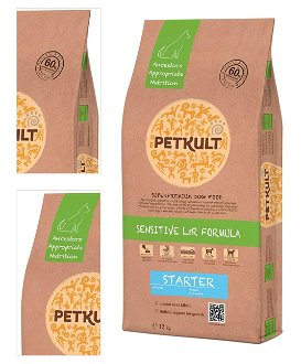 PETKULT dog  STARTER lamb/rice - 12kg 4