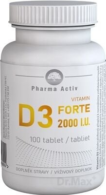 Pharma Activ Vitamin D3 FORTE 2000 I.U.