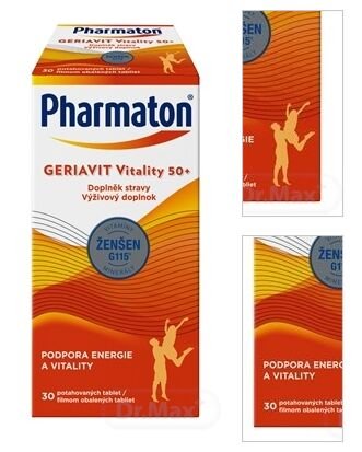 Pharmaton GERIAVIT Vitality 50+ 8