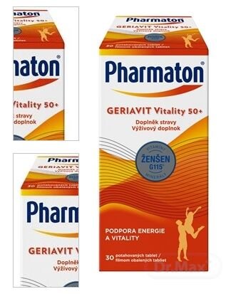 Pharmaton GERIAVIT Vitality 50+ 9