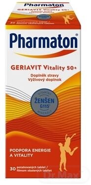 Pharmaton GERIAVIT Vitality 50+ 2