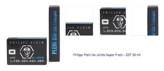 Philipp Plein No Limits Super Fresh - EDT 50 ml 1