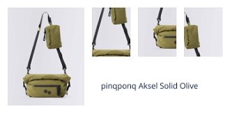 pinqponq Aksel Solid Olive 1