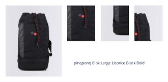 pinqponq Blok Large Licorice Black Bold 1