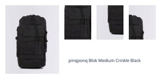 pinqponq Blok Medium Crinkle Black 1