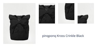 pinqponq Kross Crinkle Black 1