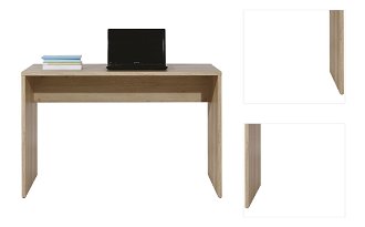 Písací stôl Aurin D - pieskový buk 3