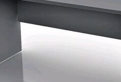 Písací stôl Lift, šedý/hnedý% 5
