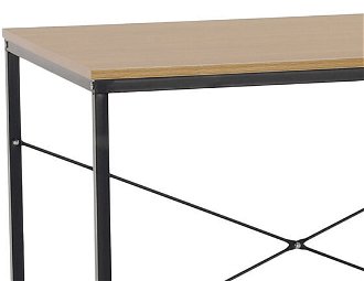Písací stôl Mellora 100 - dub / čierna 6