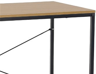 Písací stôl Mellora 100 - dub / čierna 7