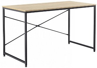 Písací stôl Mellora 90 - dub / čierna