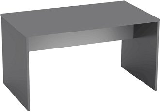 Písací stôl Rioma New Typ 11 - grafit / biela 2