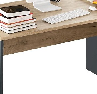 Písací stôl Rioma New Typ 11 - grafit / dub artisan 5