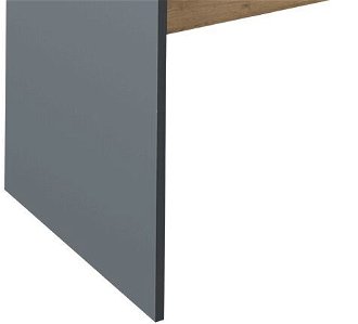 Písací stôl Rioma New Typ 16 - grafit / dub artisan 8