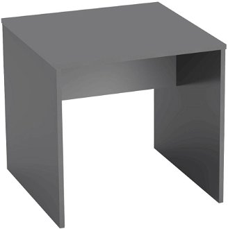 Písací stôl Rioma New Typ 17 - grafit / biela 2