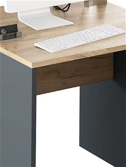 Písací stôl Rioma New Typ 17 - grafit / dub artisan 5