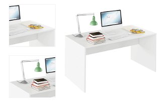 Písací stôl Rioma Typ 16 - biela 4