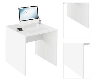 Písací stôl Rioma Typ 17 - biela 3
