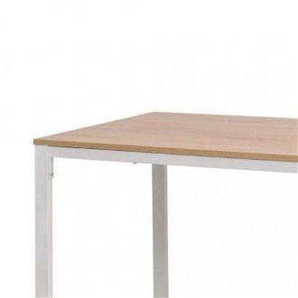 Písací stôl s regálom 120x60 cm Dekorhome Biela / dub,Písací stôl s regálom 120x60 cm Dekorhome Biela / dub 6