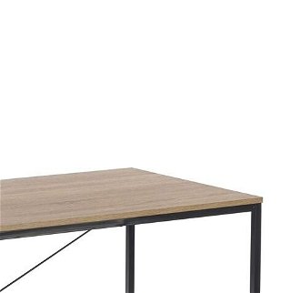 Písací stôl s regálom Narvik B1 - dub sonoma / čierna 7