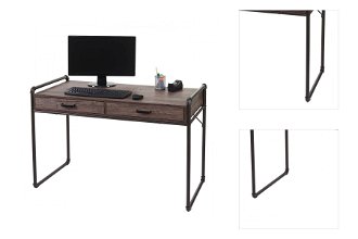 Písací stôl s úložným priestorom Dekorhome,Písací stôl s úložným priestorom Dekorhome 3